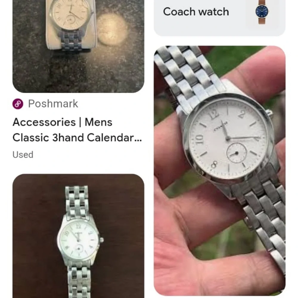 Coach Harrison Swiss Classic Small Second 40mm Men's Watch